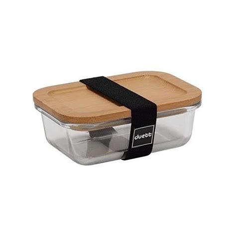 Tupper De L De Cristal Rectangular Duett Por