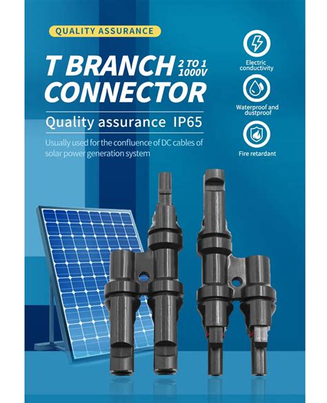 Buy Wholesale China Solar Panel Mc4 Connectors T Branch Solar Panels