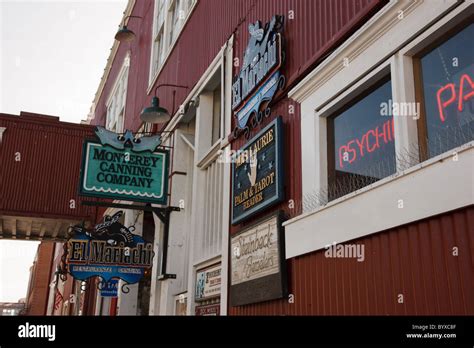 Cannery Row, Monterey, California Stock Photo - Alamy