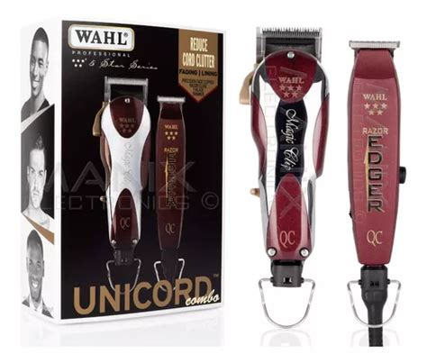 Cortadora Y Terminadora Profesional Wahl Unicord Combo Uso Intensivo