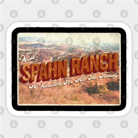 Spahn Ranch Postcard Design Spahn Ranch Sticker Teepublic