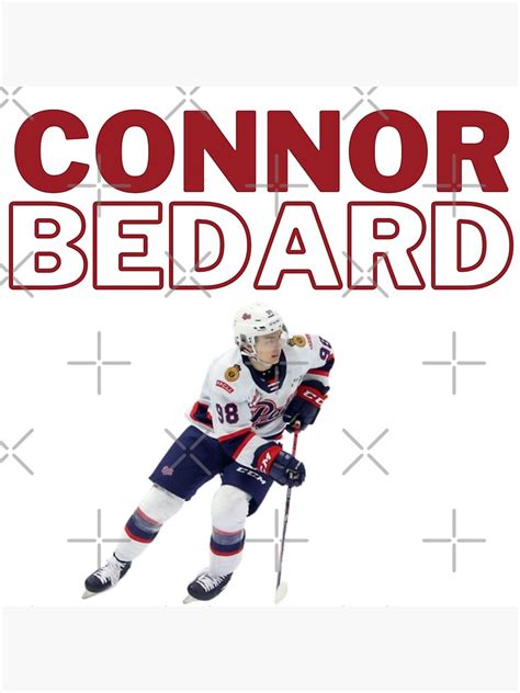 "Connor bedard" Poster for Sale by SimpleButter | Redbubble