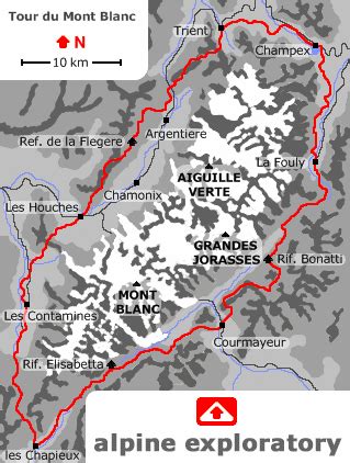 Tour Du Mont Blanc Elevation - Infoupdate.org