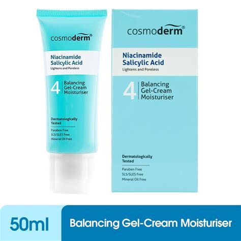 Cosmoderm Niacinamide Balancing Gel Cream Moisturizer 50ml Watsons