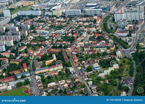 Mlada Boleslav City Fly Photo Stock Photo Image Of Panorama