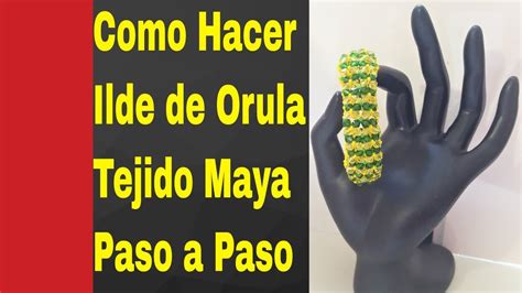 Como Hacer Ilde De Orula Tejido Maya Paso A Paso