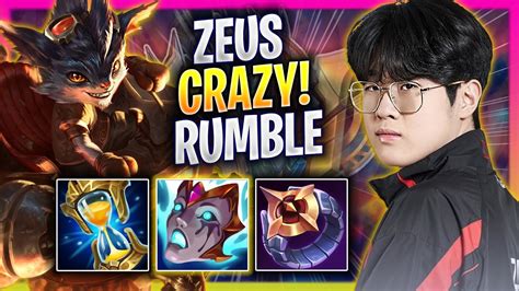 Zeus Crazy Game With Rumble T Zeus Plays Rumble Top Vs Wukong