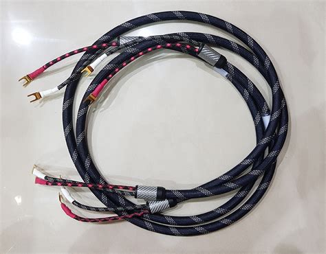 Genuine Furutech Fs A Custom Terminated Meter Pair Speaker Cable Sold