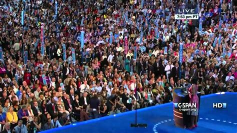 Michelle Obama Speaks At The 2012 Dnc C Span Full Speech Youtube