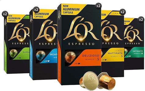 Lor Espresso Coffee Smooth Selection Capsules De Caf En Aluminium