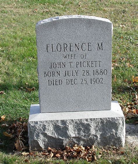 Florence Mabel Dempsey Pickett Memorial Find A Grave