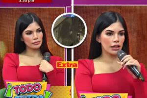 Samantha Batallanos así reaccionó la modelo EN VIVO al anuncio de su