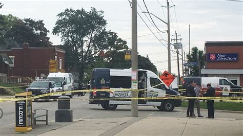 Man Shot And Killed In Downtown Kitchener White Mercedes Sought Near Mississauga Cbc News