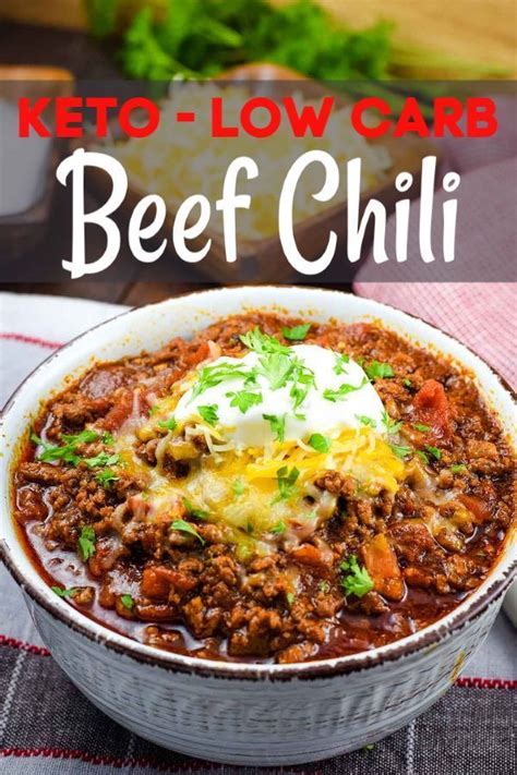 An Easy Keto Low Carb Beef Chili Made In The Instant Pot Pressure