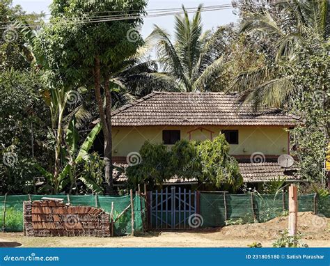 Traditional Tiled Roof House In Keladi Editorial Image Image Of Villa