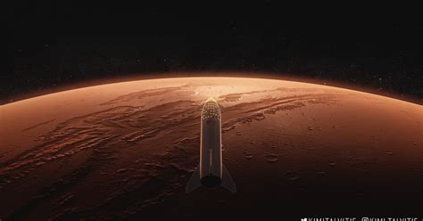 Volewica: SpaceX Starship nearing Mars