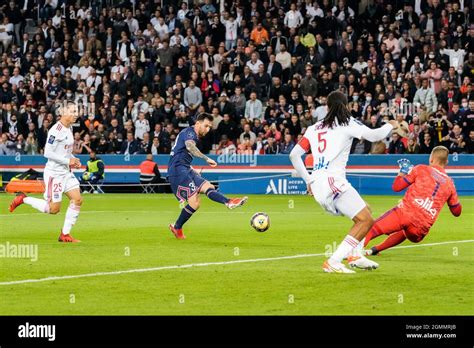 Paris France September Maxence Caqueret Of Olympique Lyon And