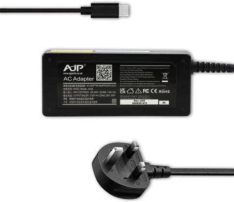 AJP 65W USB C Fast Charger For Acer SWIFT 3 SF314 42 R0C3 SF314 42