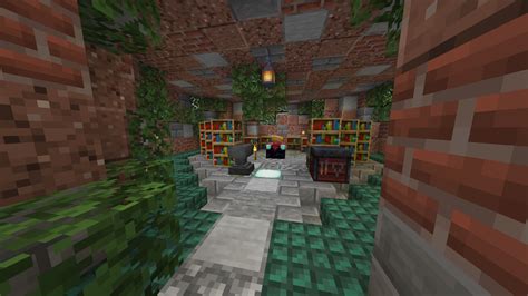 Do you like this design for a library ? : r/Minecraft