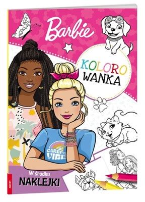 Barbie Kolorowanka Z Naklejkami Zadania Nalepki