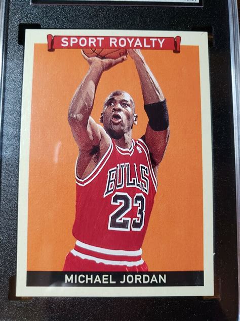 Upper Deck Goudey Michael Jordan Sport Royalty Sp Sgc Mint