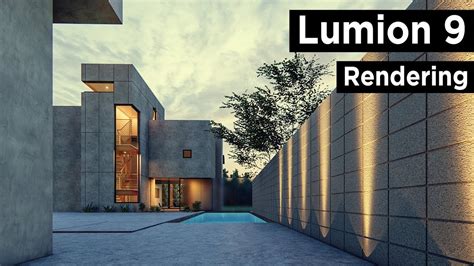 Lumion 9 Pro Architecture Visualization Rendering Post Production