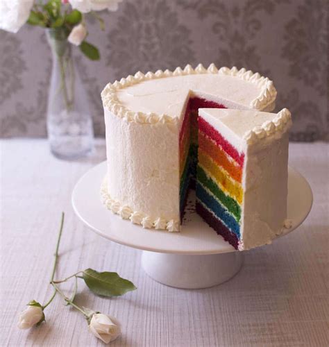 Rainbow cake gâteau arc en ciel recette facile