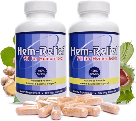 Hem Relief Western Herbal And Nutrition 911 Natural