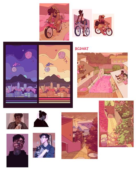 Rcdart Heres My Accepted Calarts Portfolio Could Be Who Knows