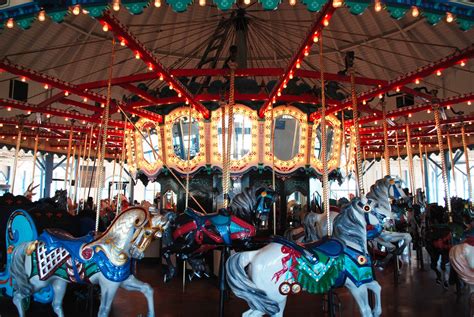 Ca Santa Monica Pier 1922 Ptc 62 Carousel Carouselhistory