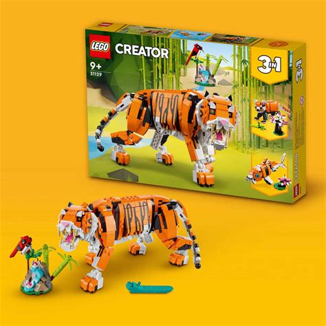 LEGO Creator 3in1 Majestic Tiger 31129 6379825 - Best Buy
