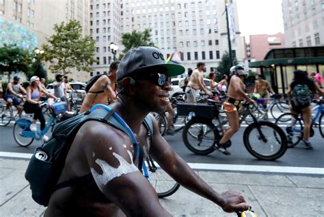 Philly Naked Bike Ride Returns For Another Spin Around The City Pennlive