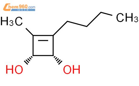 142543 58 6 3 Cyclobutene 1 2 diol 3 butyl 4 methyl cis 化学式结构式分子式