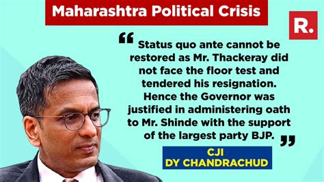 Republic On Twitter Maharashtra Political Crisis Supreme Court Holds That It Cannot Order The