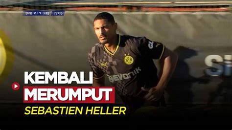 Video Penyerang Borussia Dortmund Sebastien Haller Kembali Merumput