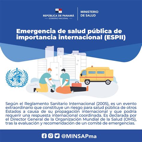 Ministerio De Salud De Panam On Twitter Una Emergencia De Salud