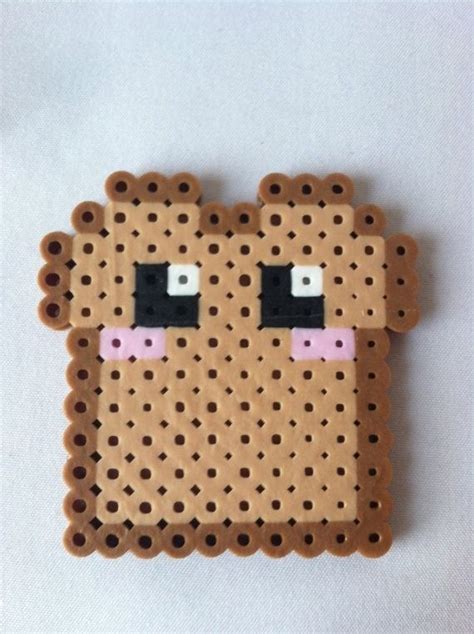 Cute Boterham Hama Beads Diy Perler Beads Hama Beads Design