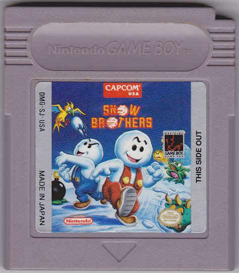 Snow Bros Nick Tom Cover Or Packaging Material Mobygames