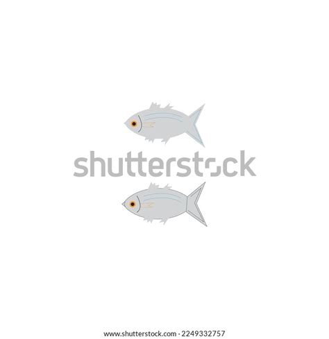 2 Hilsha Fish Illustration Bangladesh Special Stock Vector (Royalty ...