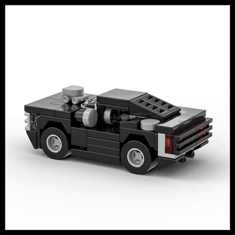 LEGO MOC Micro Dom's Dodge Charger by pomx | Rebrickable - Build with LEGO