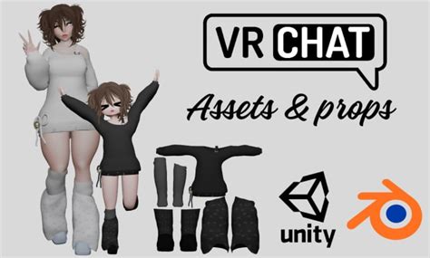 Make You A Vrchat Asset And Props For Vrchat Avatar By Bellamelia532 Fiverr