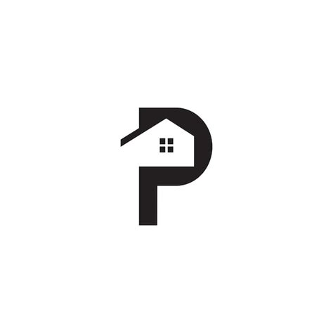 Premium Vector Letter P Home Building Architecture Vector Logo Icon