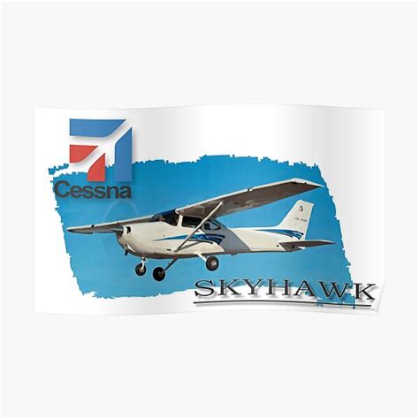 Cessna C172 Skyhawk Poster For Sale By Gregthompson Redbubble