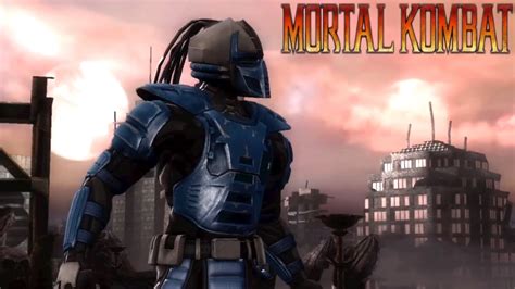 Mk3 Cyber Sub Zero Skin Gameplay Mortal Kombat 9 2011 Youtube