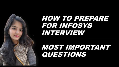 How To Prepare For Infosys Interview Most Important Questions Youtube