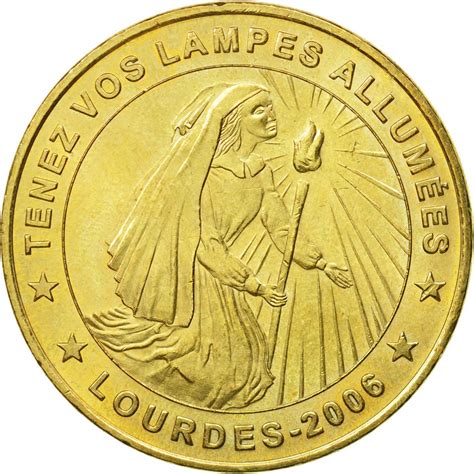 Monnaie De Paris Tourist Token Lourdes Tenez Vos Lampes