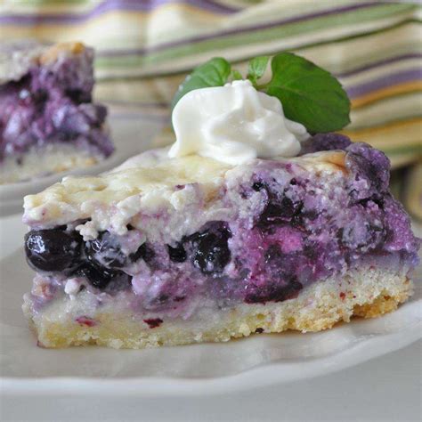 Gâteau aux bleuets et à la crème de la Nouvelle Écosse Recettes