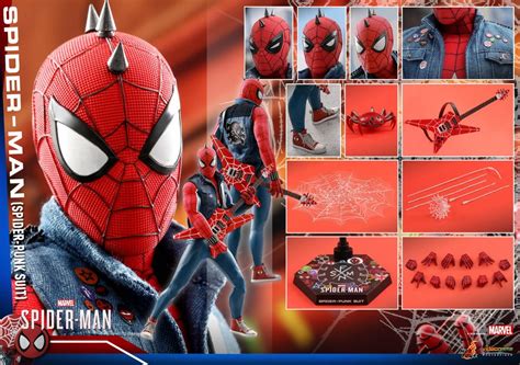Hot Toys Marvel S Spider Man Spider Punk Suit Scale Collectible Figure Figures