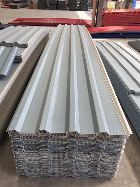 Heat Insulation Pvc Plastic Hollow Thermo Roof Sheet For House China