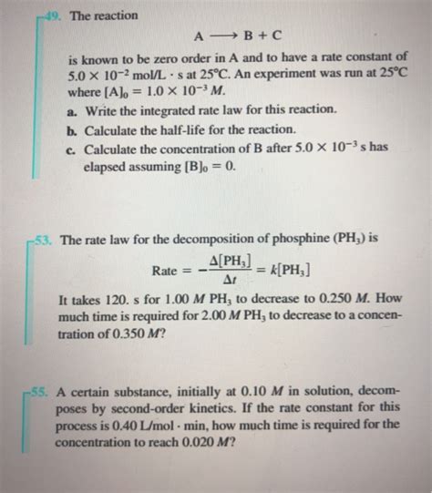 Rate Constant Equation For Zero Order Tessshebaylo